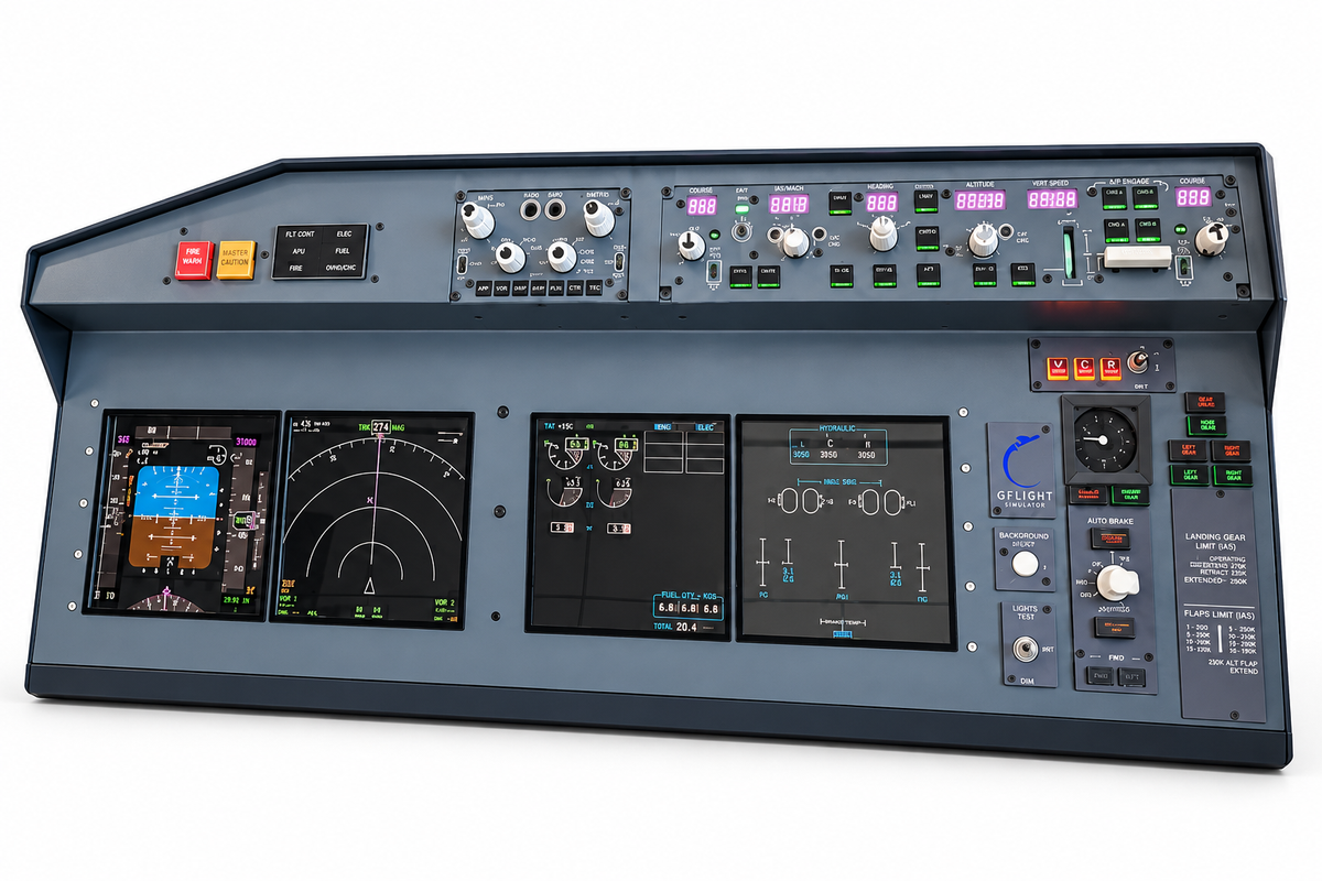 GFLIGHT B737 MINI MIP PANEL
