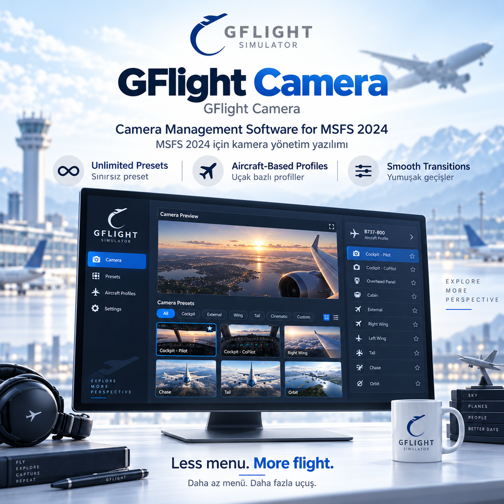 GFlight Camera – MSFS 2024 Camera Management Software