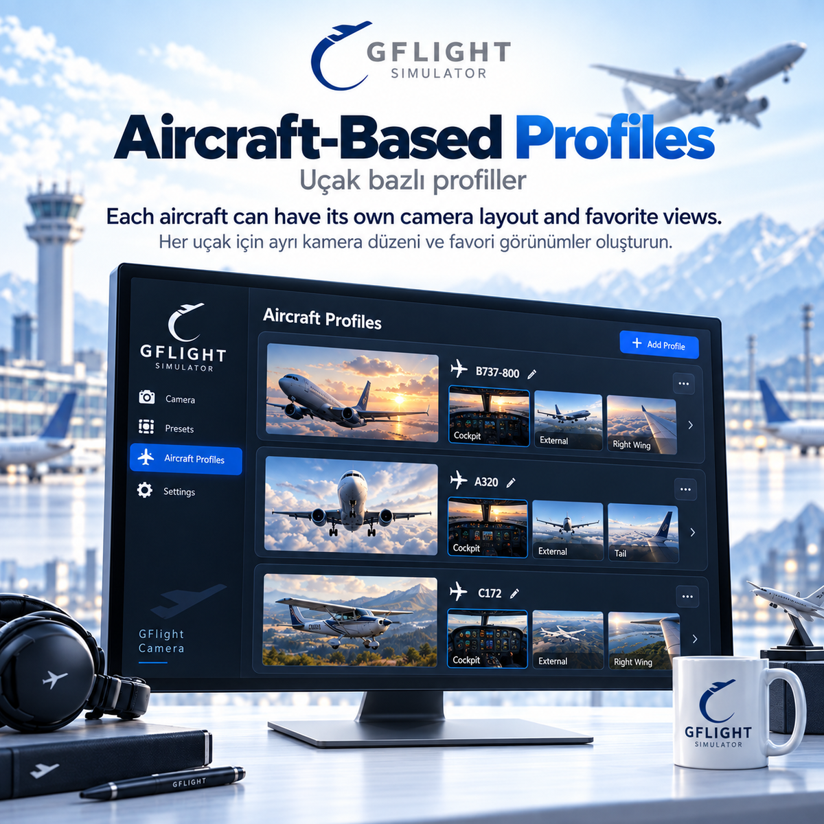 GFlight Camera – MSFS 2024 Camera Management Software